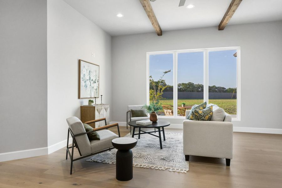 Furnished interior view inside a new home in , Liberty Hill (Image 14). Furnished interior view inside a new home in , Liberty Hill (Image 14).