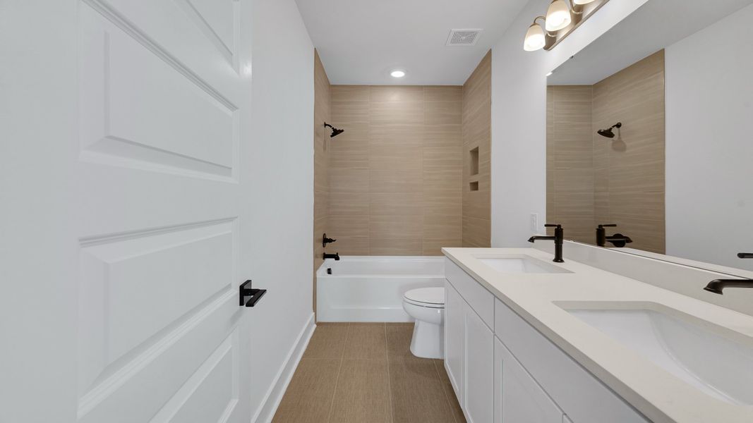 Representative furnished interior of a home built from the Harbour by DRB Homes in Ballam Oaks, Mount Pleasant (Image 2). Representative furnished interior of a home built from the Harbour by DRB Homes in Ballam Oaks, Mount Pleasant (Image 2).
