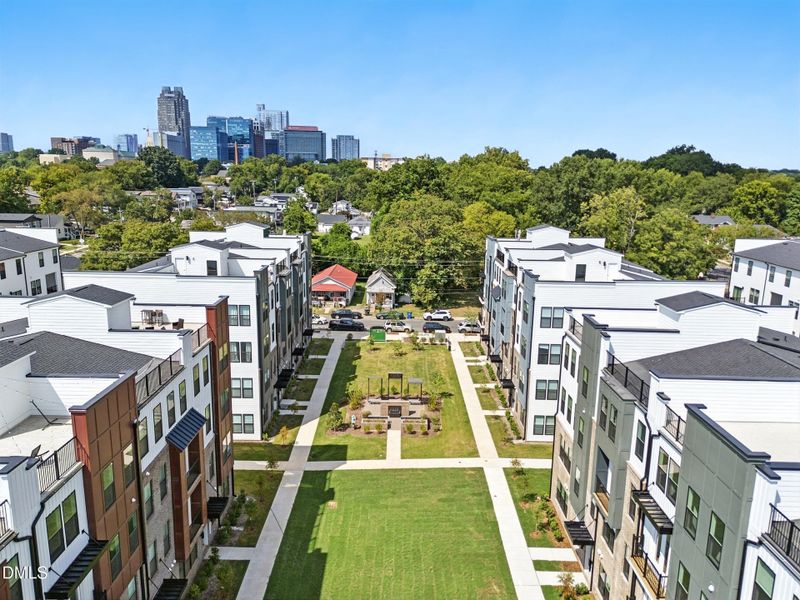 Green Space Aerial View