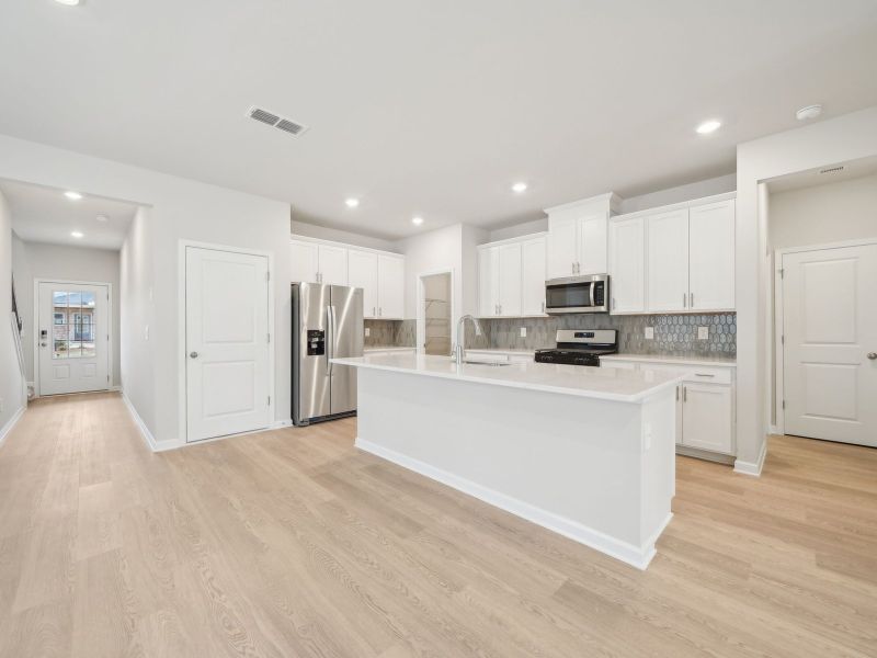 Furnished interior view inside a new home in Hemingway - Reserve Series, Cumming (Image 3).