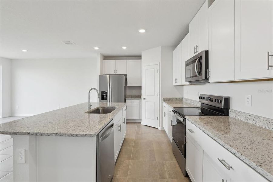 Furnished interior view inside a new home in , Brooksville (Image 8).
