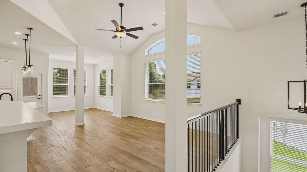 Spacious, unfurnished interior of a new home in Woodforest, Montgomery (Image 16). Spacious, unfurnished interior of a new home in Woodforest, Montgomery (Image 16).