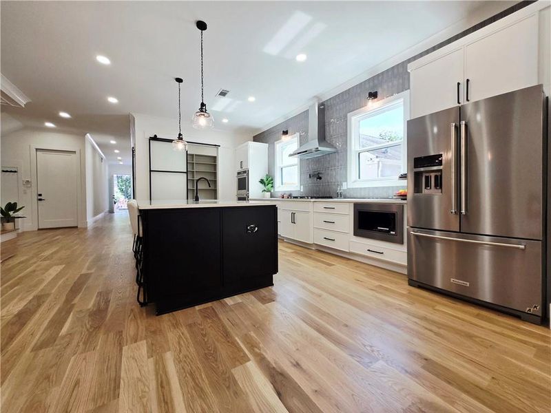Furnished interior view inside a new home in , Atlanta (Image 29).