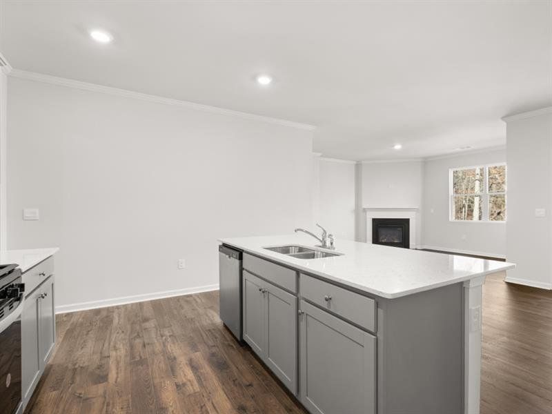 Furnished interior view inside a new home in Falcon Landing, Gainesville (Image 10).