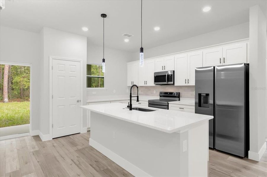 Furnished interior view inside a new home in , Citrus Springs (Image 6).