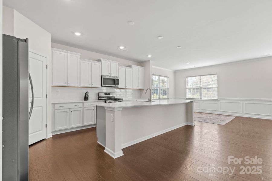 Furnished interior view inside a new home in Bell Farm: 60's, Statesville (Image 7).