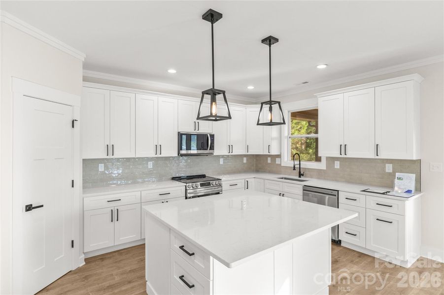 Furnished interior view inside a new home in , Maiden (Image 12).