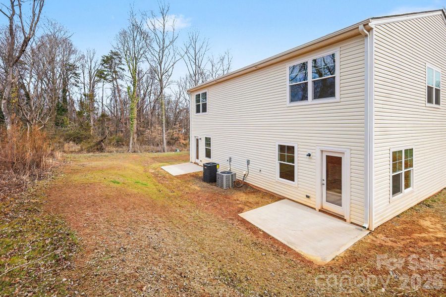 Exterior details and patio area of a home in , Statesville (Image 4).