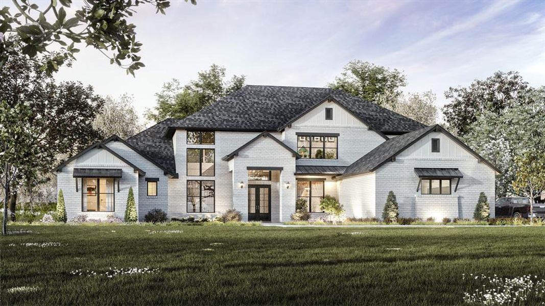 Rendering is for illustrative purposes only. Actual home, colors, materials, finishes, landscaping and details may vary. Rendering is for illustrative purposes only. Actual home, colors, materials, finishes, landscaping and details may vary.