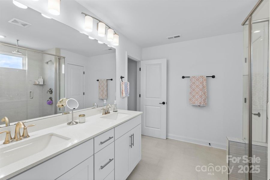 Furnished interior view inside a new home in , Charlotte (Image 34).