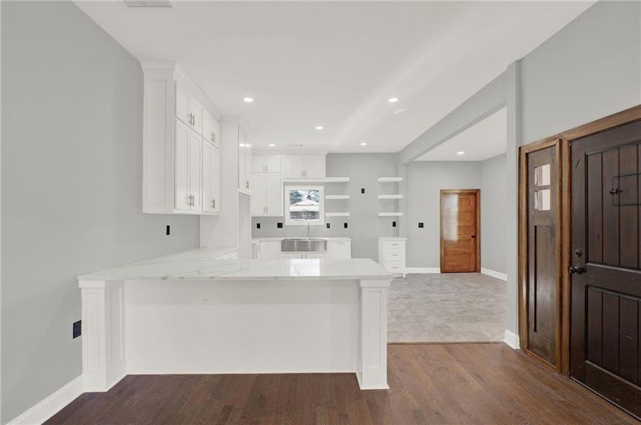 Furnished interior view inside a new home in , Rockmart (Image 16).