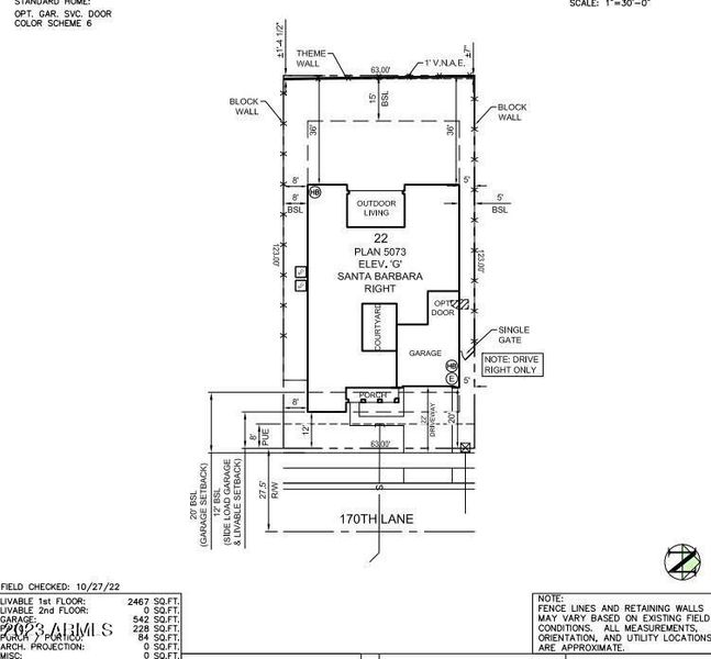 Plot Plan