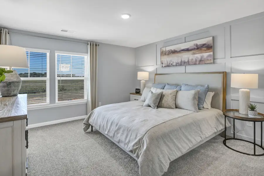 Furnished interior view inside a new home in Cameron Ridge, Columbia (Image 11).