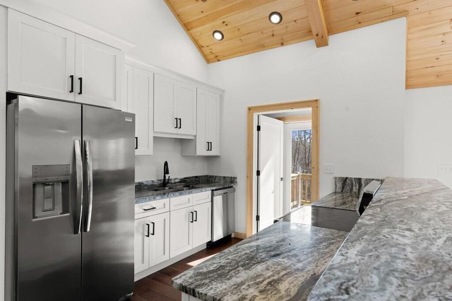 Furnished interior view inside a new home in , Morganton (Image 7).