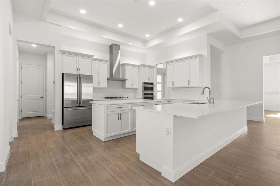 Furnished interior view inside a new home in , Sarasota (Image 39).