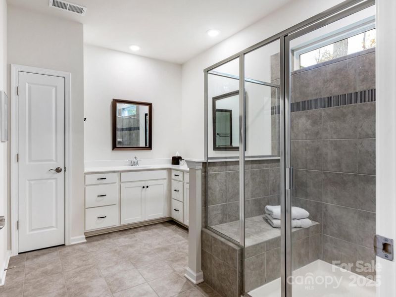 Furnished interior view inside a new home in Estates at Arlington Woods, Mint Hill (Image 14).