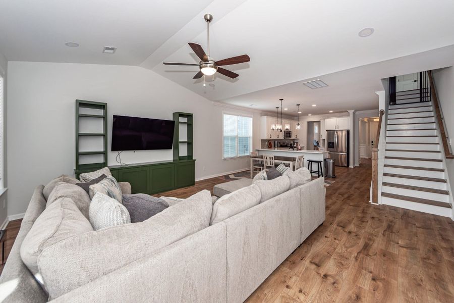 Furnished interior view inside a new home in High Point at Foxbank, Moncks Corner (Image 30).