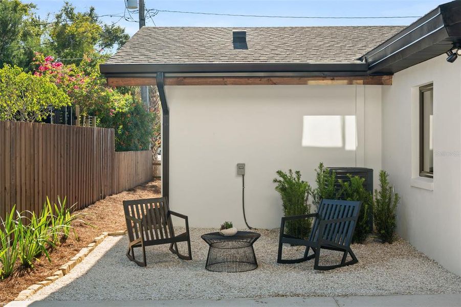 Exterior details and patio area of a home in , Winter Park (Image 3).