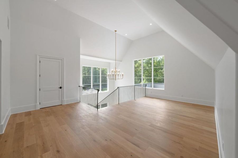 Spacious, unfurnished interior of a new home in , Atlanta (Image 65).