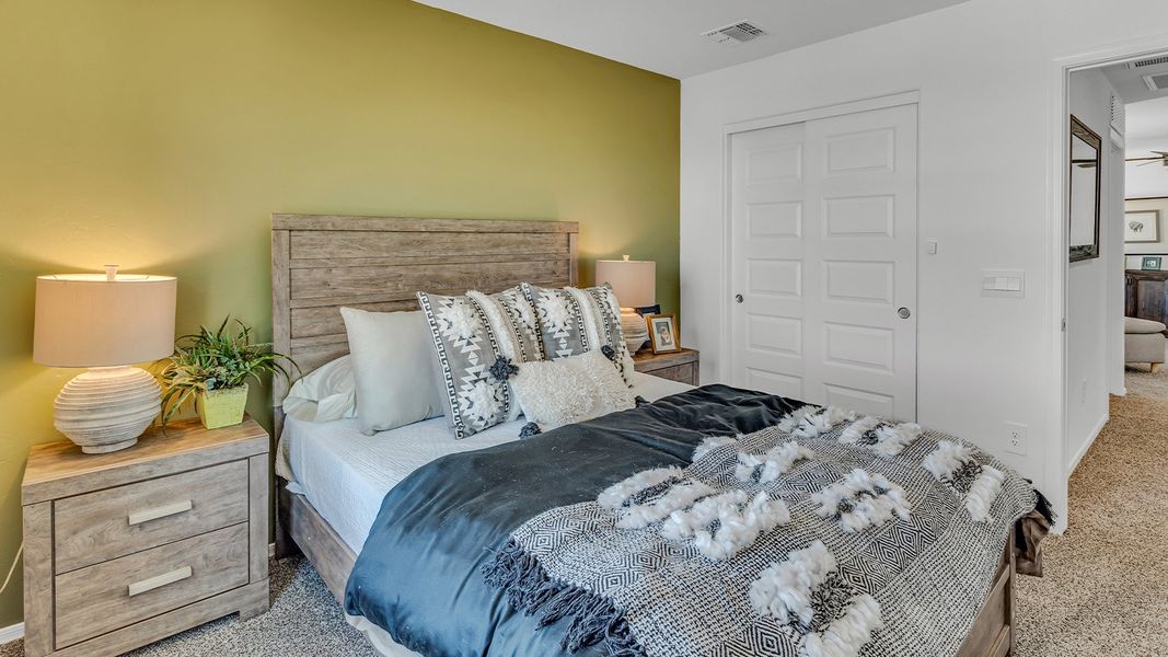 Furnished interior view inside a new home in Blackhawk, Tucson (Image 36). Furnished interior view inside a new home in Blackhawk, Tucson (Image 36).