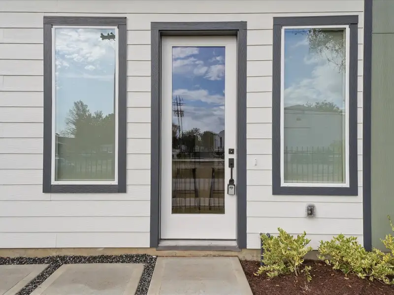 Exterior details and patio area of a home in , Houston (Image 3). Exterior details and patio area of a home in , Houston (Image 3).
