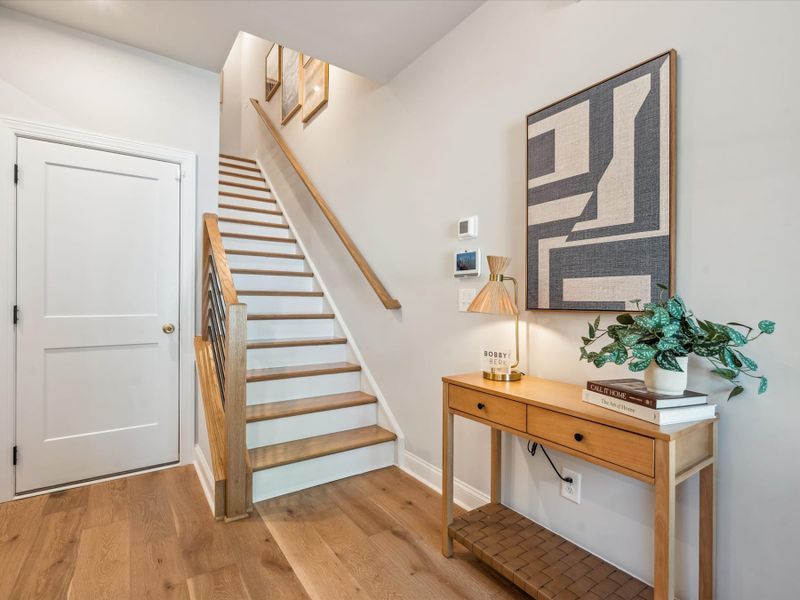 Representative furnished interior of a home built from the Hudson by Tri Pointe Homes in Old Town Village, Waxhaw (Image 15).