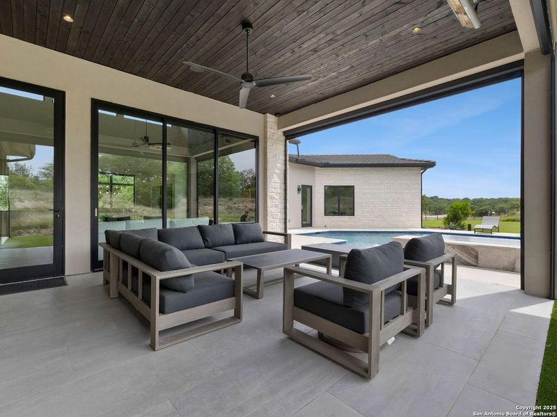 Furnished interior view inside a new home in , Boerne (Image 16).