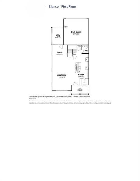 Blanco - First Floor