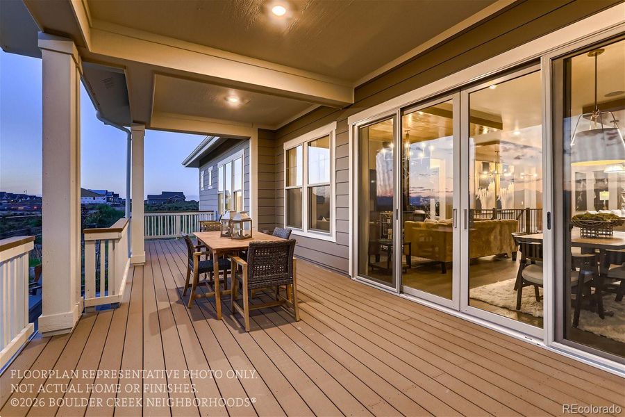 Exterior details and patio area of a home in , Broomfield (Image 3).