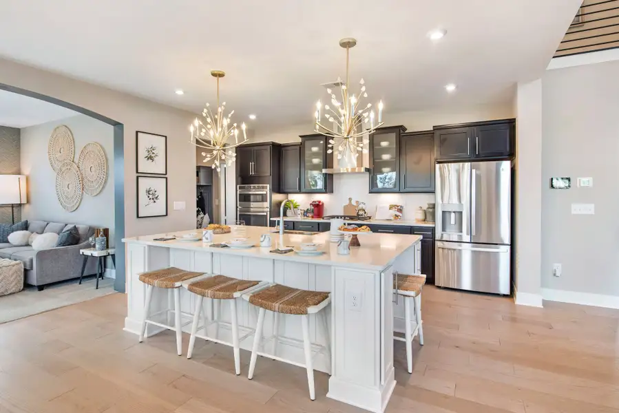 Representative furnished interior of a home built from the Grandin by Fischer Homes in The Dunes at Sandbar, Santa Rosa Beach (Image 80).