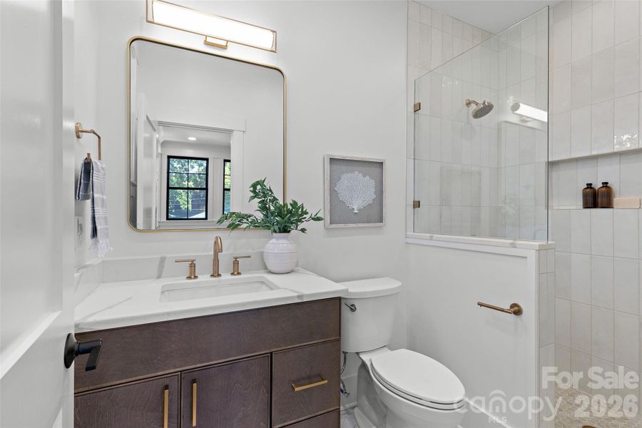 Furnished interior view inside a new home in , Charlotte (Image 13).
