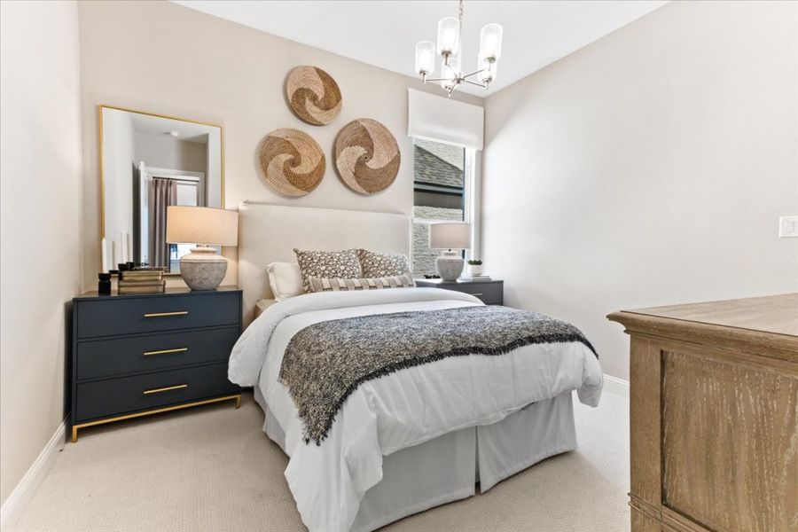 Furnished interior view inside a new home in Nelson Lake, Rockwall (Image 18).
