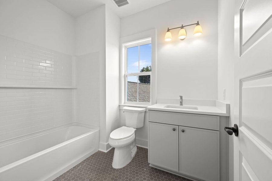 Furnished interior view inside a new home in The Domus Collection at Midtown Nexton, Summerville (Image 14).