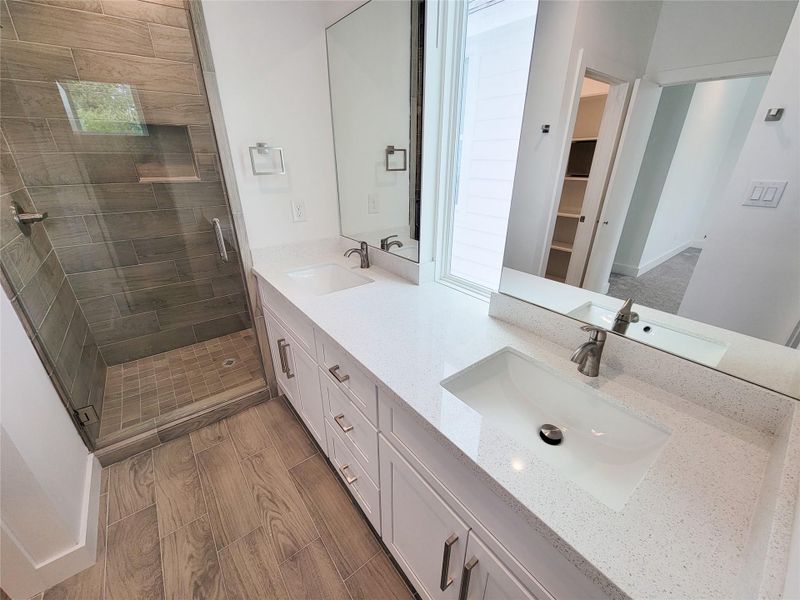 Furnished interior view inside a new home in , Houston (Image 18).