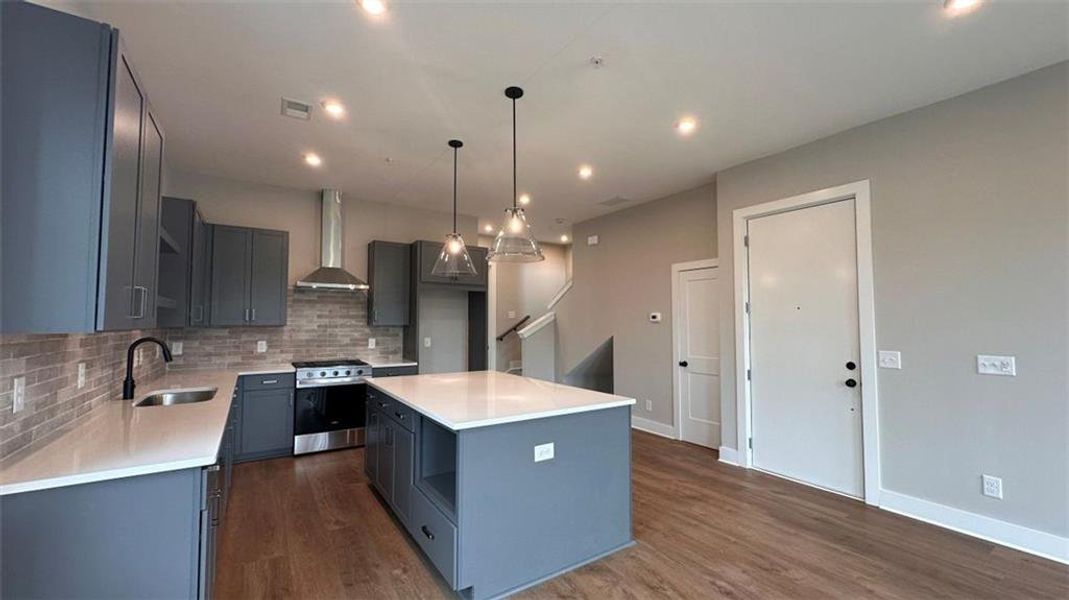 Furnished interior view inside a new home in , Atlanta (Image 4).