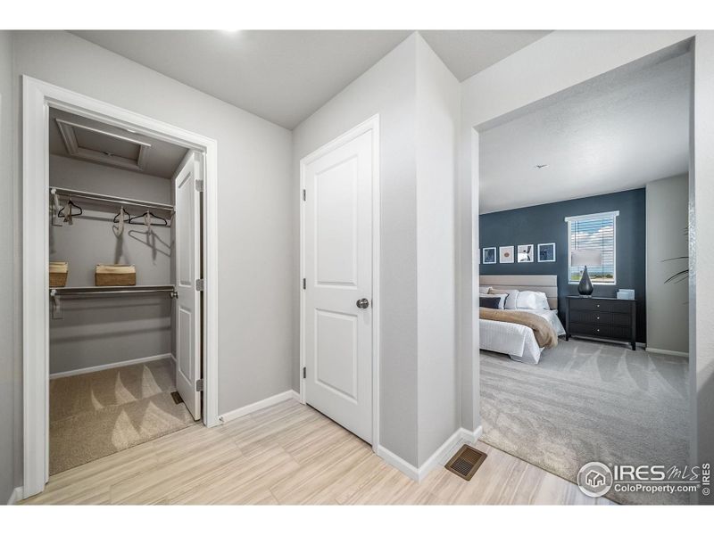 Furnished interior view inside a new home in , Johnstown (Image 15). Furnished interior view inside a new home in , Johnstown (Image 15).