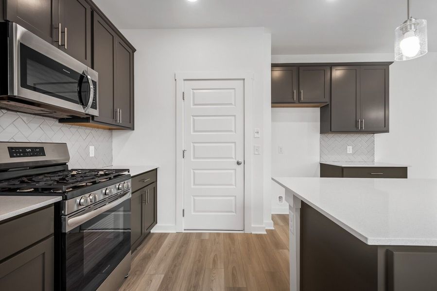 Furnished interior view inside a new home in Calista Farms, White House (Image 87).