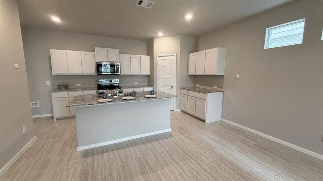 Furnished interior view inside a new home in Orchard Village, Fort Worth (Image 6). Furnished interior view inside a new home in Orchard Village, Fort Worth (Image 6).