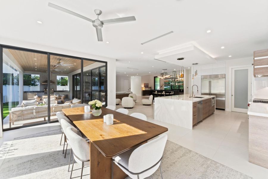 dining overlooking covered patio dining overlooking covered patio