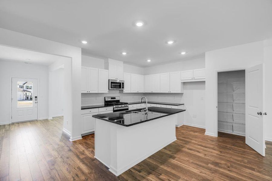 Furnished interior view inside a new home in Heritage River, Euharlee (Image 11).