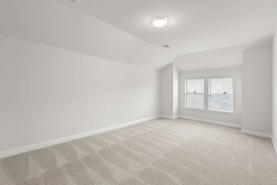 Representative exterior photo of a completed home built from the Brighton by Impression Homes in Mercer Meadows, Royse City, TX (Image 17). Representative exterior photo of a completed home built from the Brighton by Impression Homes in Mercer Meadows, Royse City, TX (Image 17).