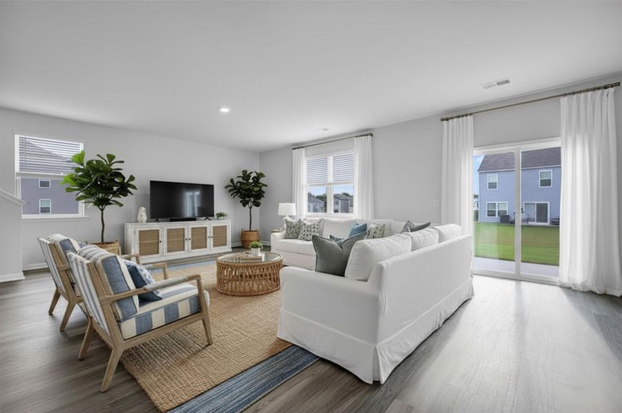 Furnished interior view inside a new home in Carolina Groves, Moncks Corner (Image 4).