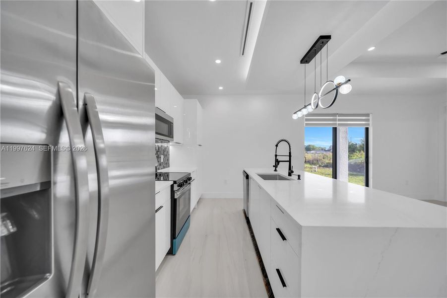 Furnished interior view inside a new home in , Lehigh Acres (Image 6).