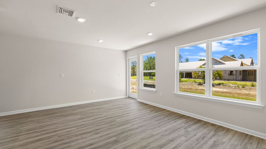 Representative unfurnished interior of a home built from the The Alderbrook by D.R. Horton in Salt Pines, Port Saint Joe (Image 20).