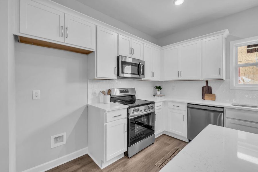 Designer Kitchen With Modern Finishes in The Harrington