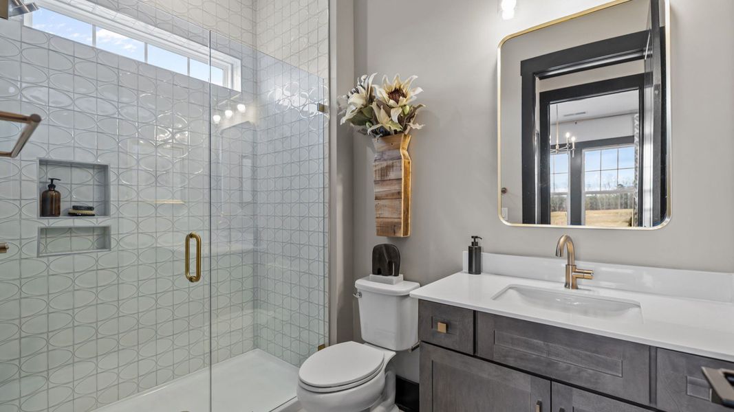 The Enthusiast Plan with a modern bathroom in Fort Mill, SC