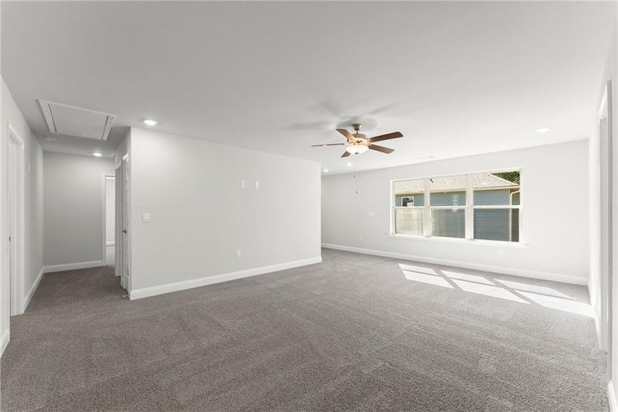 Spacious, unfurnished interior of a new home in Magnolia Villas, Cornelia (Image 17).