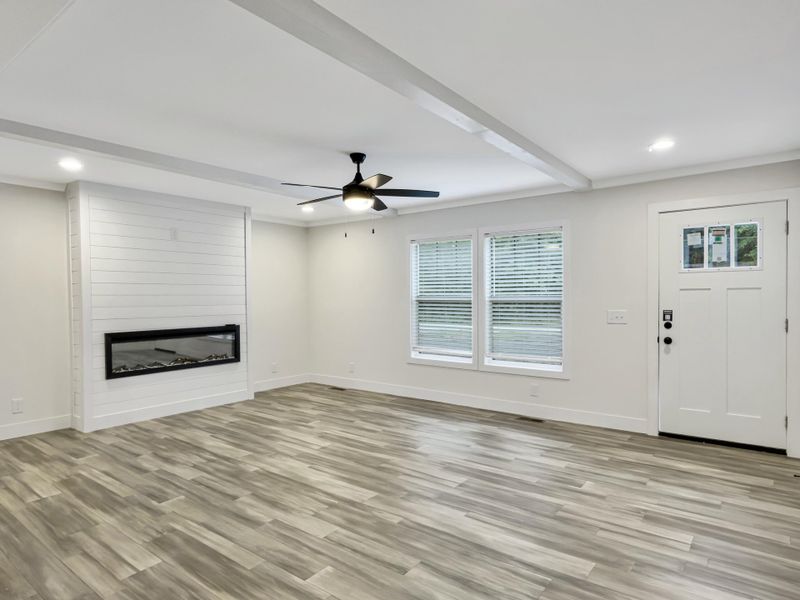 Spacious, unfurnished interior of a new home in , Ravenel (Image 23). Spacious, unfurnished interior of a new home in , Ravenel (Image 23).