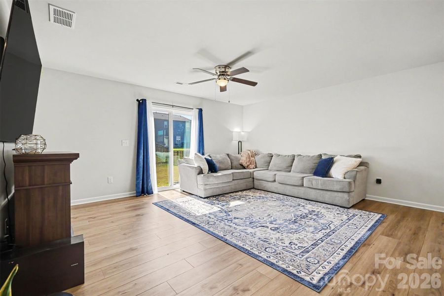 Furnished interior view inside a new home in Sullivan Farm, Statesville (Image 12).