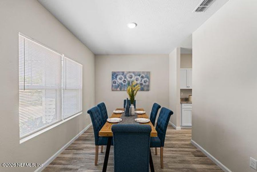 Furnished interior view inside a new home in , Jacksonville (Image 9).